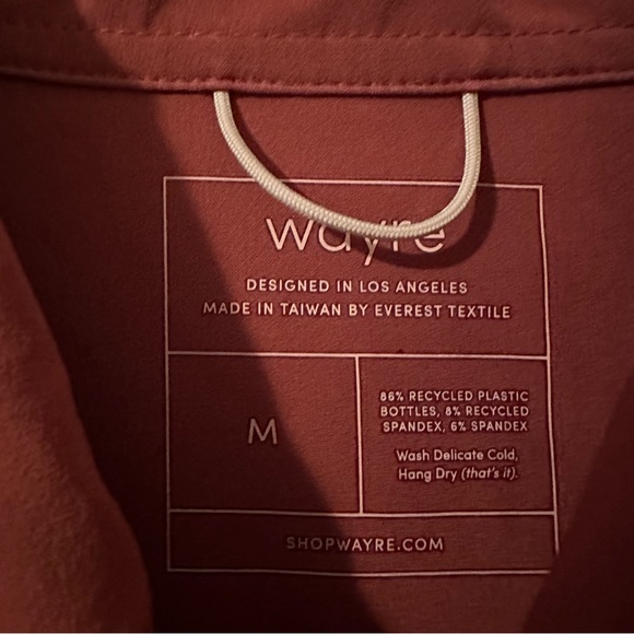 Wayre Button Up Crop in Clay - Picture 4 of 9